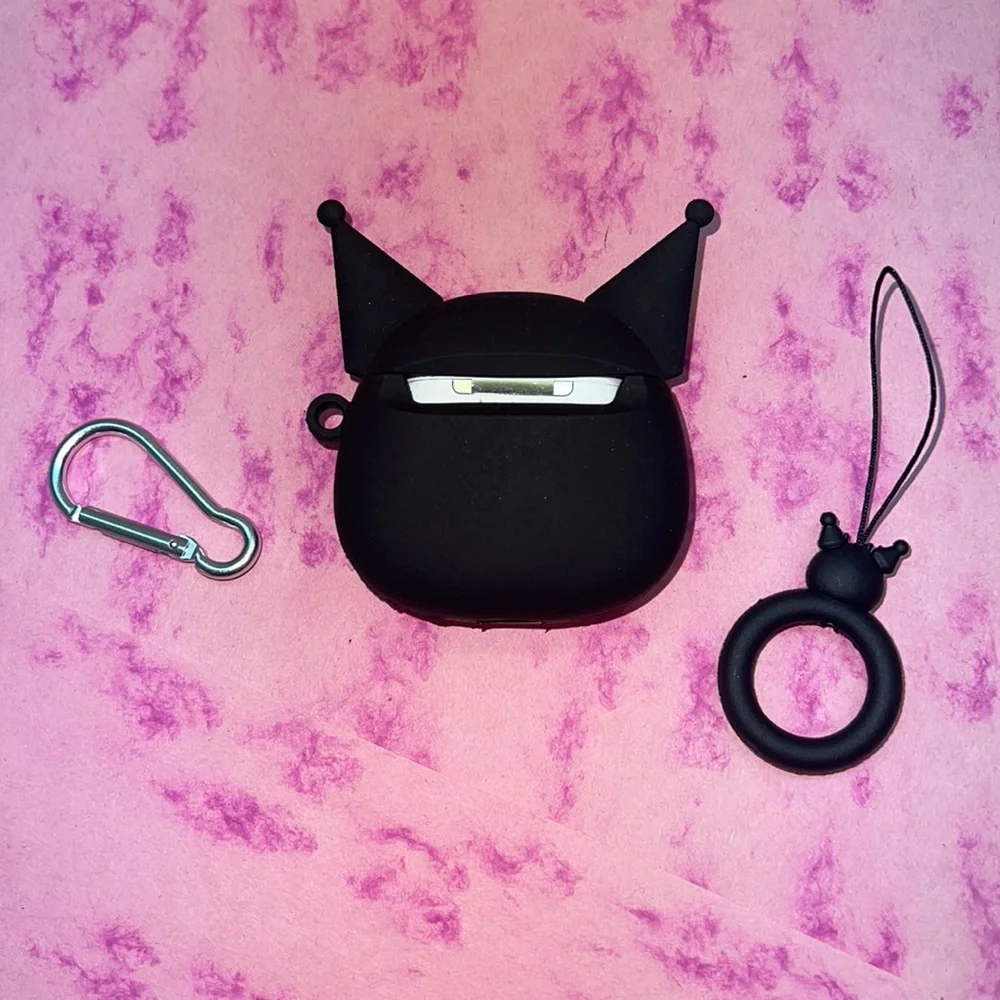 Sanrio Hello Kitty Kuromi Wireless Earbud Case Silicone Cover AirPods 2 AirPods